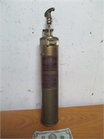 Vintage Brass General Fire Extinguisher 1 1/2 Qt