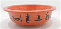 Fiesta Post 86 Halloween bowl, 8 1/4"