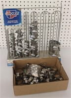 Lot of Hose Clamps with Display