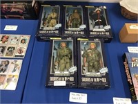 "SOLDIERS OF THE WORLD 2" ACTION FIGURES FIVE