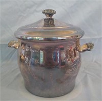 Silver plated ice bucket