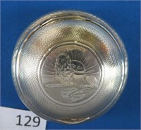 Lion ring box could be Silver