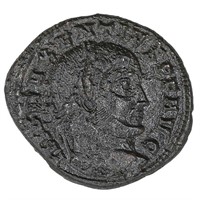 RGS F+ Maxentius AE Nummus Ancient Roman Coin