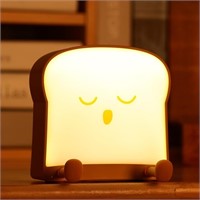 LOVERUIS Cute Toast Lamp Desk
