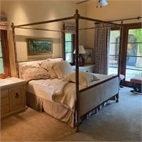 Designer Canopy Bed- KING Size