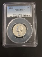 1960 Washington Quarter PCGS PR68