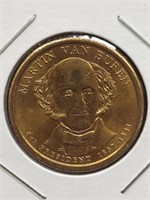 Martin Van Buren us $1 presidential coin