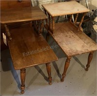 Pair of Mid Century Step Down Tables, Project