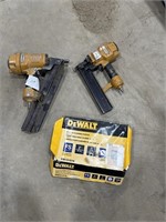 2 Bostitch Air Nailers W/ Box Of Staples