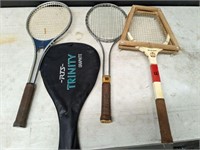 VINTAGE TENNIS RACKETS