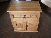 Mexican Pine Side Table 23 x 16 x 16