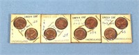 Uncirculated Pennies- P&D Mints