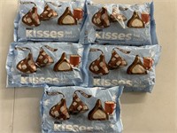 (5) Bags of Hersheys Kisses Hot Cocoa