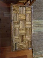Beautiful handmade bamboo chest