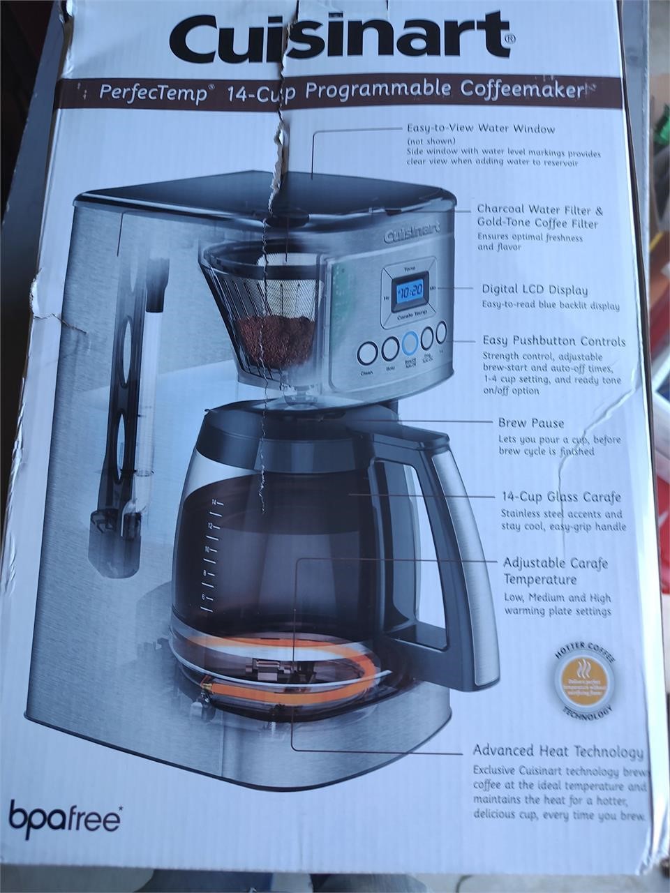 Cuisinart 14 Cup Coffe Maker MSRP $99.99