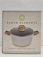 New Earth Elements 4QT stock pot