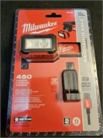 New Milowaukee rechargeable 450 lumen headlamp