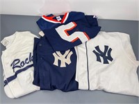 Baseball and Football Jersey Shirts - XXL