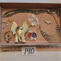Elephant Jewelry Box Lot