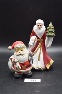 Santa and santa bank