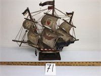 Mayflower wooden ship