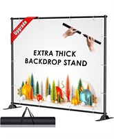 NEW $120 (4x7'-8x10') Backdrop Banner Stand