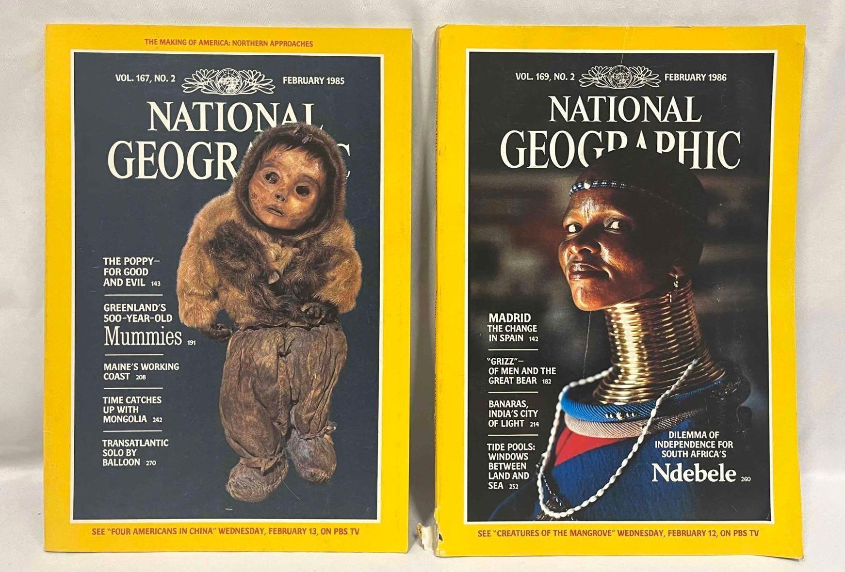 2 National Geographic Magazines Greenlands 500 Yea