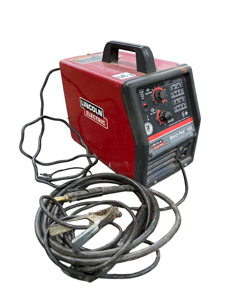 Lincoln Electric Weld-Pak 100 Welder. Used