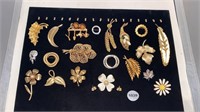 20 Vintage Brooches
