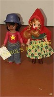 Pair of Madame Alexander 5in McDonald's dolls