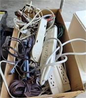 TRAY OF EXTENSION CORDS