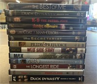 (13) Movies and TV DVD Shows-Duck Dynasty, Grease