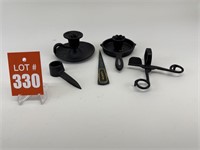 Wrought Iron Candle Holders and Accessories