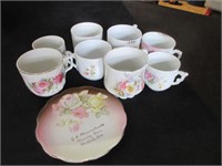 Hand Painted Tea Cups - Some are Numbered