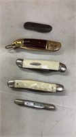 4 pocket knife’s and more