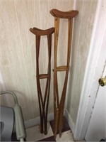 (2) pair of Crutches