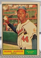 1961 TOPPS HANK AARON #415