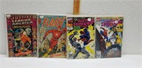 Lot of 4 Comic Books- Justice League.