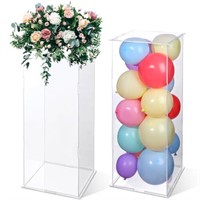 Sliner 2 Pcs Display Cube Pedestal 31.5 Inch Tall