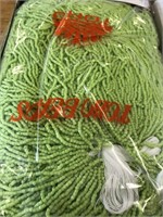 12/0  3- cut beads. Lime green. Five –half kilos