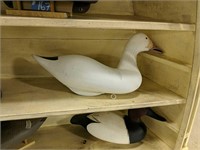 Carved Snow Goose Decoy By Brian Body Church