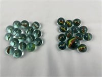 Vintage Cats Eye Glass Marbles