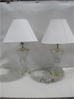 Two Table Lamps See Info