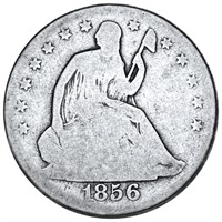 1856-O Seated Liberty Half Dollar NICELY CIRC