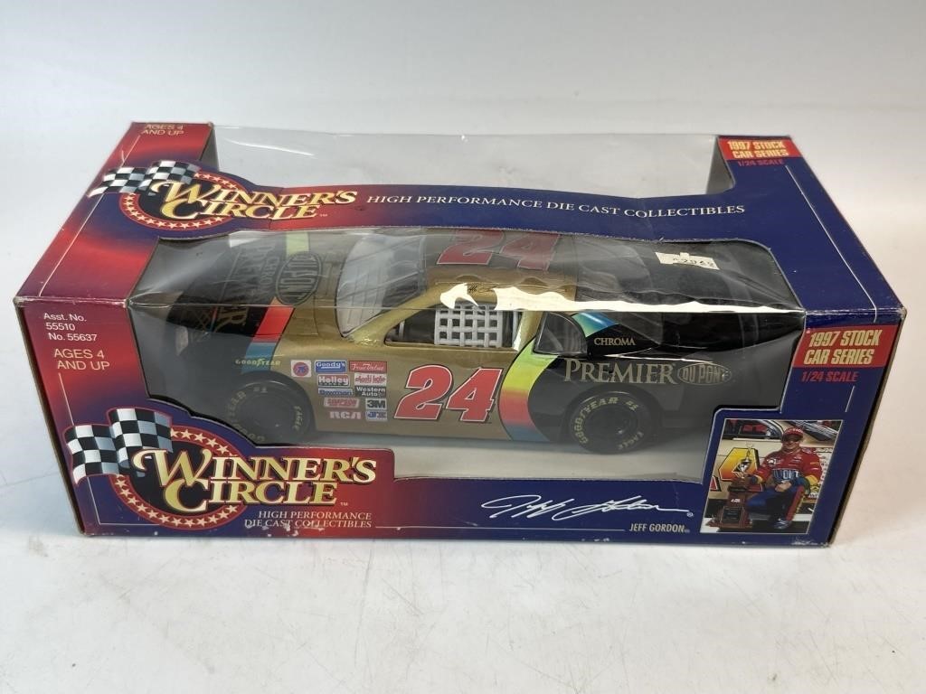 Winners Circle Die Cast Collectible Race Car 1/24