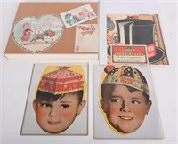 OUR GANG, PINOCCHIO, BUSTER BROWN, & MORE ITEMS
