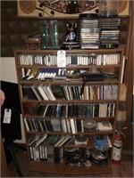 Wood Media Shelf