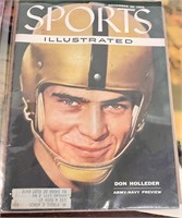 1955 SPORTS ILLUSTRATED MAGAZINE - DON HOLLEDER