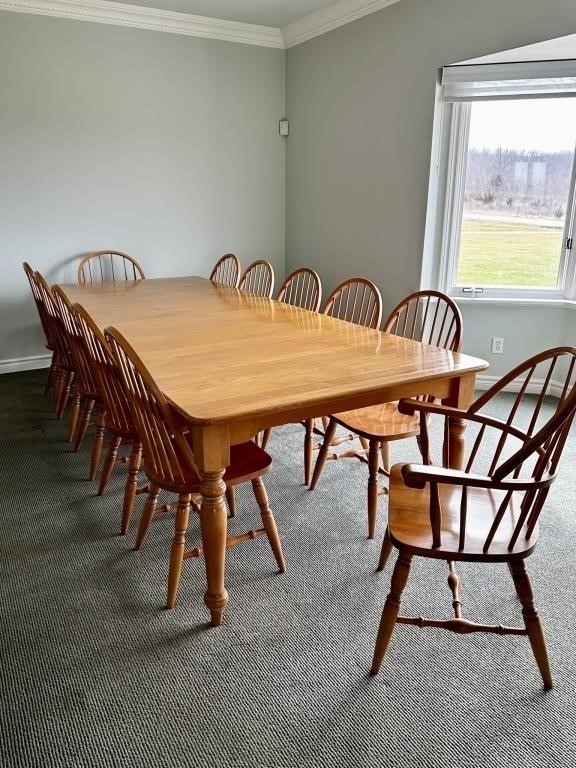 MAPLE HARVEST TABLE & CHAIRS