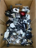 Box Full of Fishing Reels